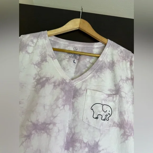 NWOT IVORY ELLA Light Purple T-Shirt - Picture 2 of 6